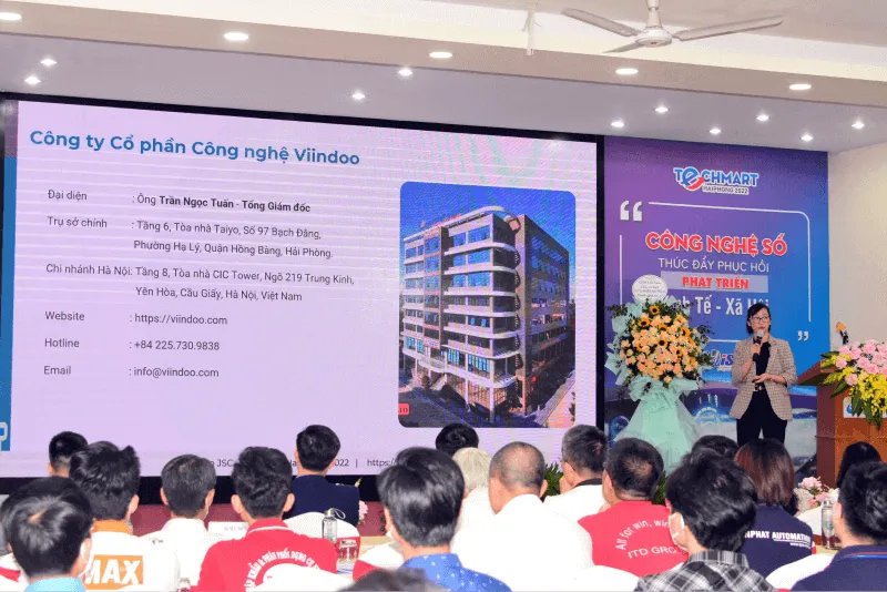 Đại diện Viindoo tại Techmart 2022 Đại diện Viindoo tại Techmart 2022
