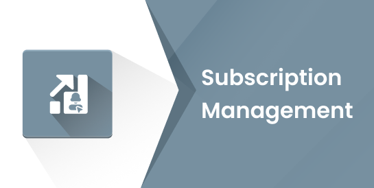 Subscription Management