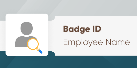 Badge ID in Employee Name