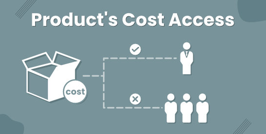 Product's Cost Access