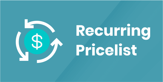 Recurring Pricelist