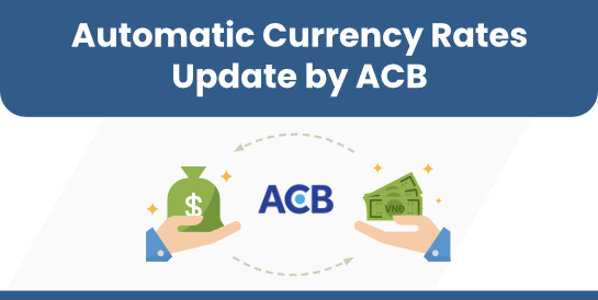 Automatic Currency Rates Update by ACB bank
