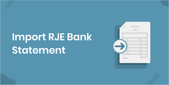 Import RJE Bank Statement