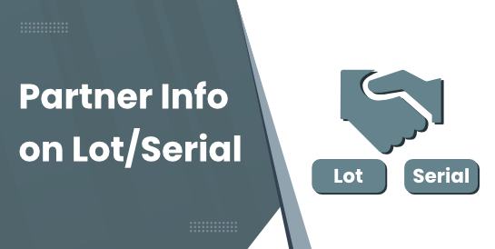 Partner Info on Lot/Serial