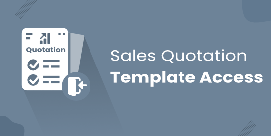 Sales Quotation Template Access