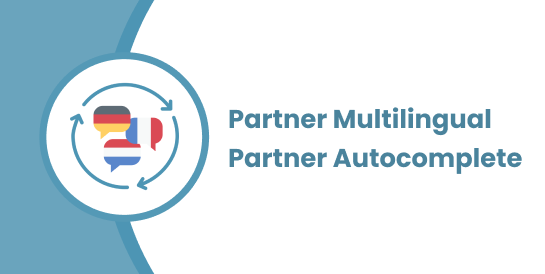 Partner Multilingual Partner Autocomplete